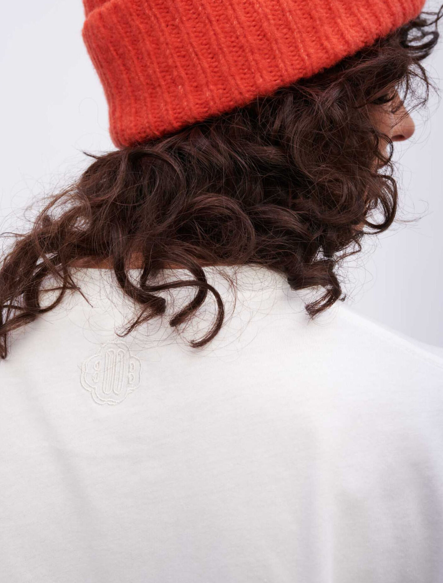 T-Shirt mit Strass-Siebdruck