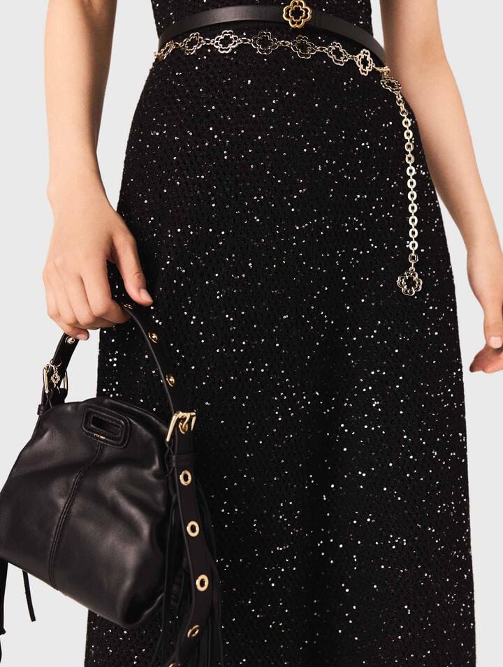 Miss M Microtasche aus Leder