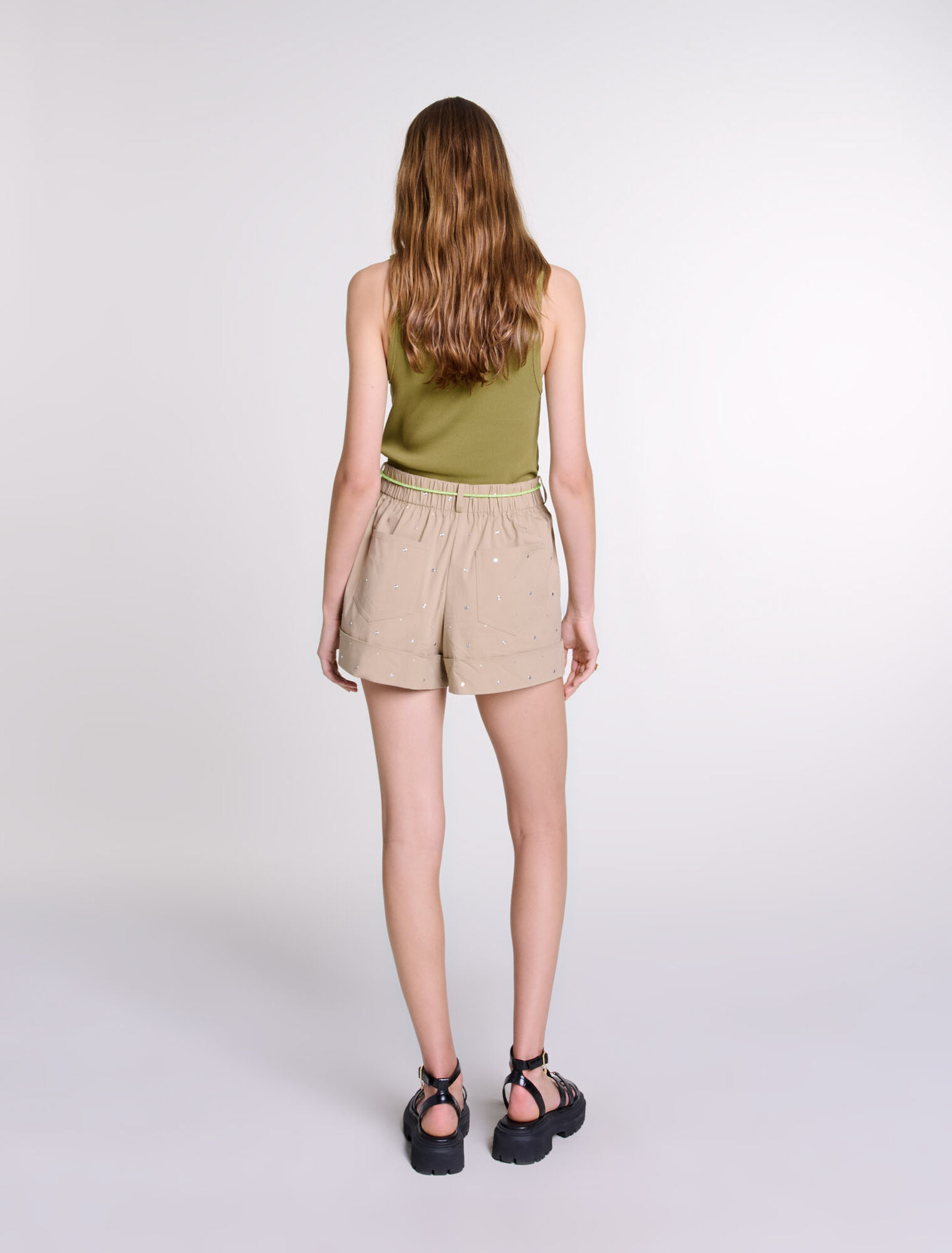 Geripptes Tanktop