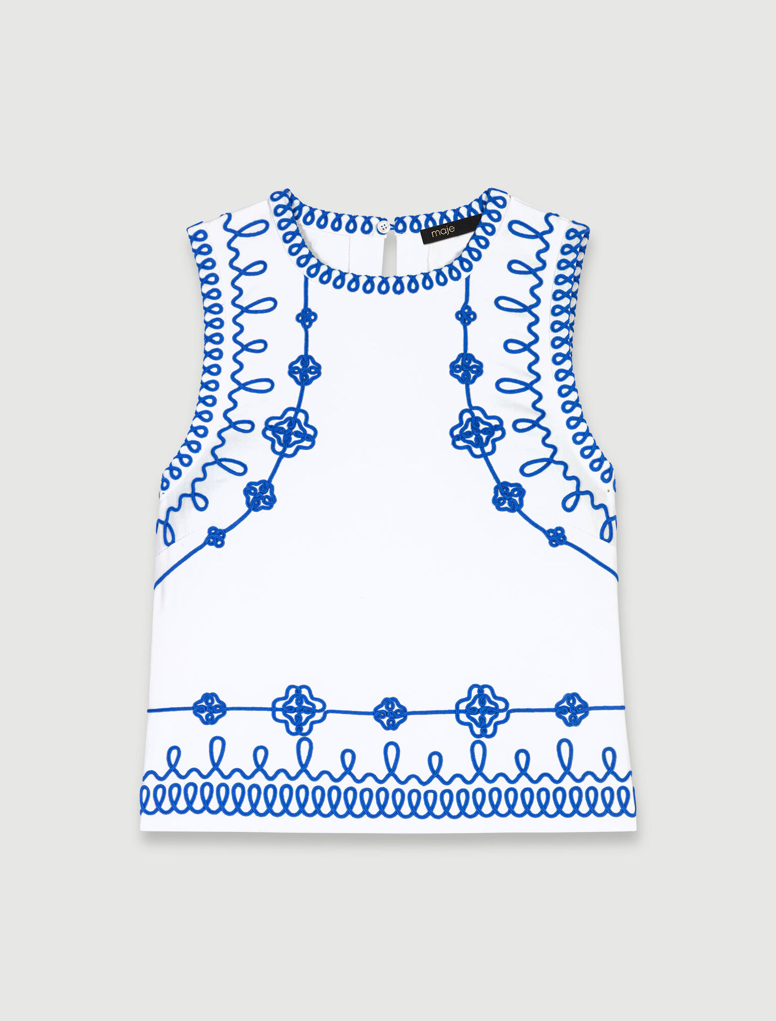 Besticktes Top
