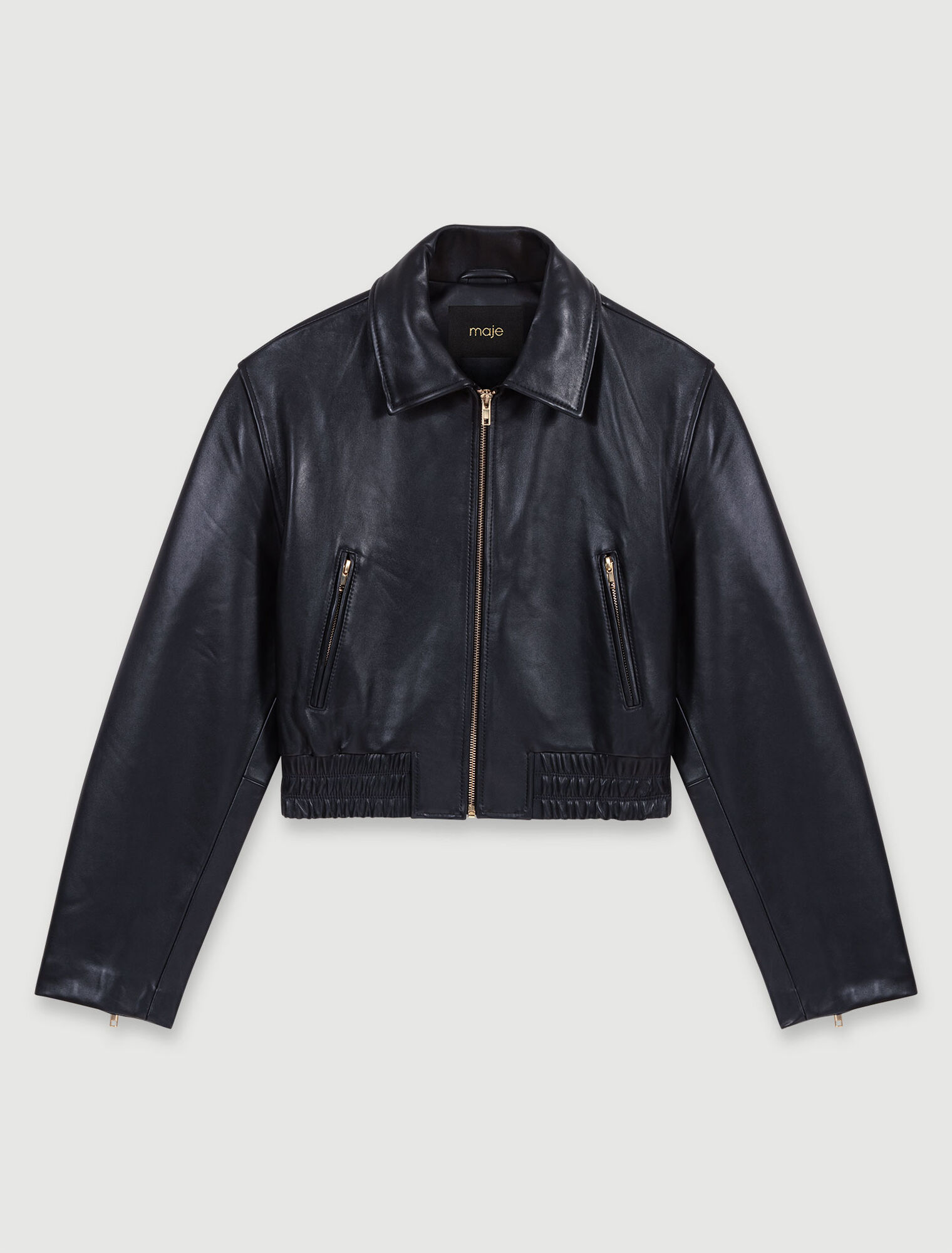 Lederblouson