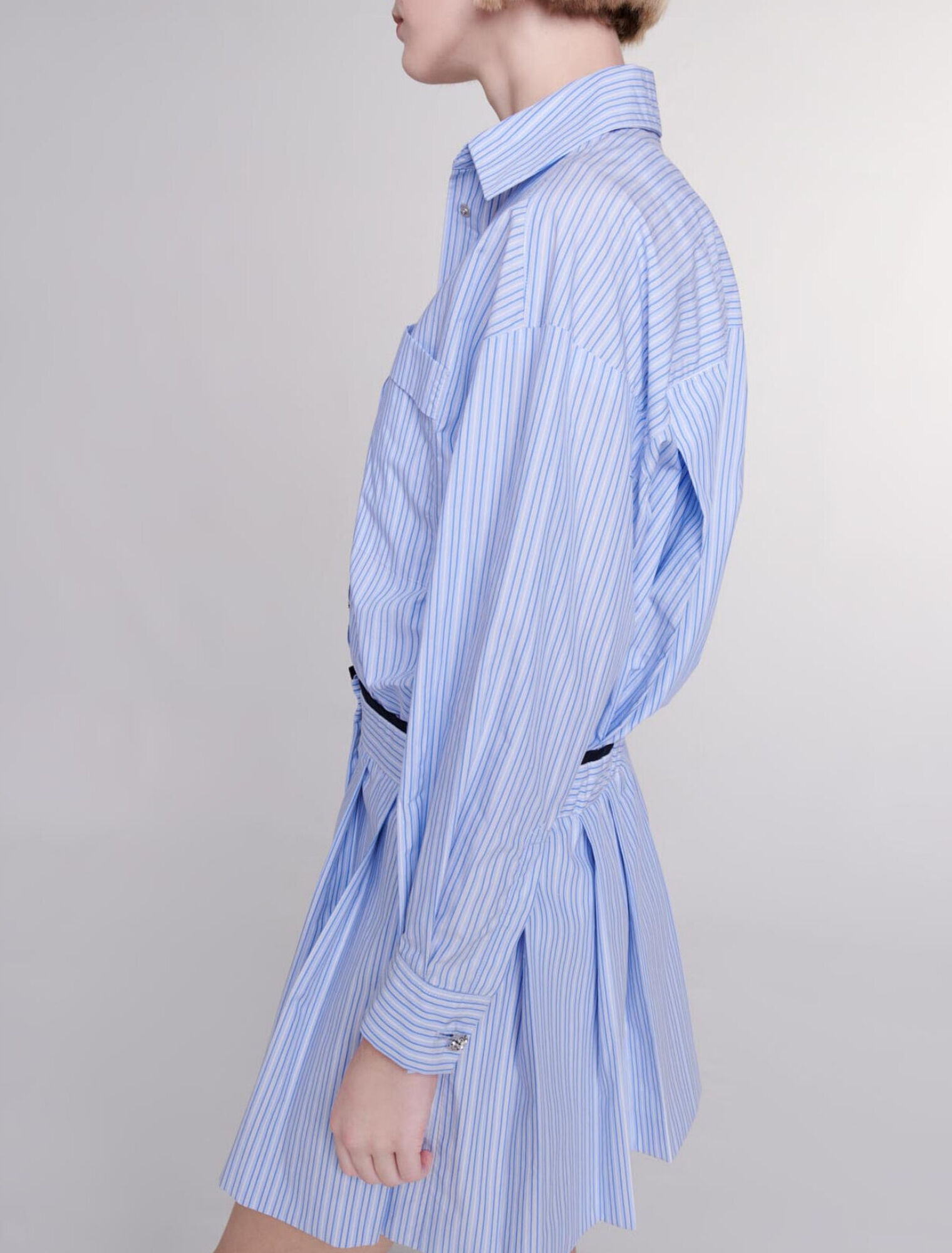 Kurzes Hemdblusenkleid