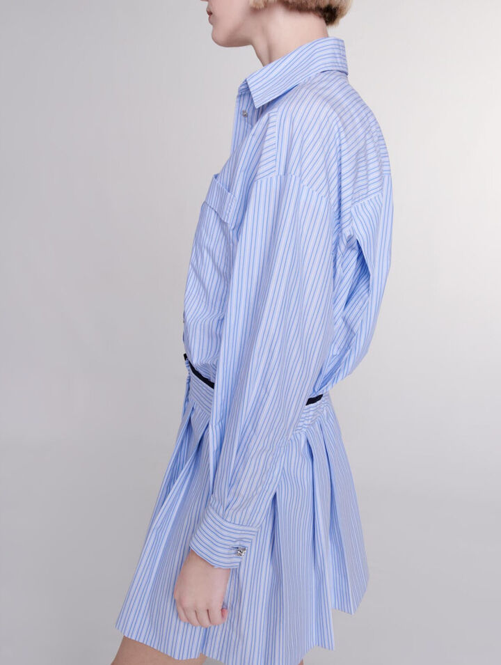 Kurzes Hemdblusenkleid