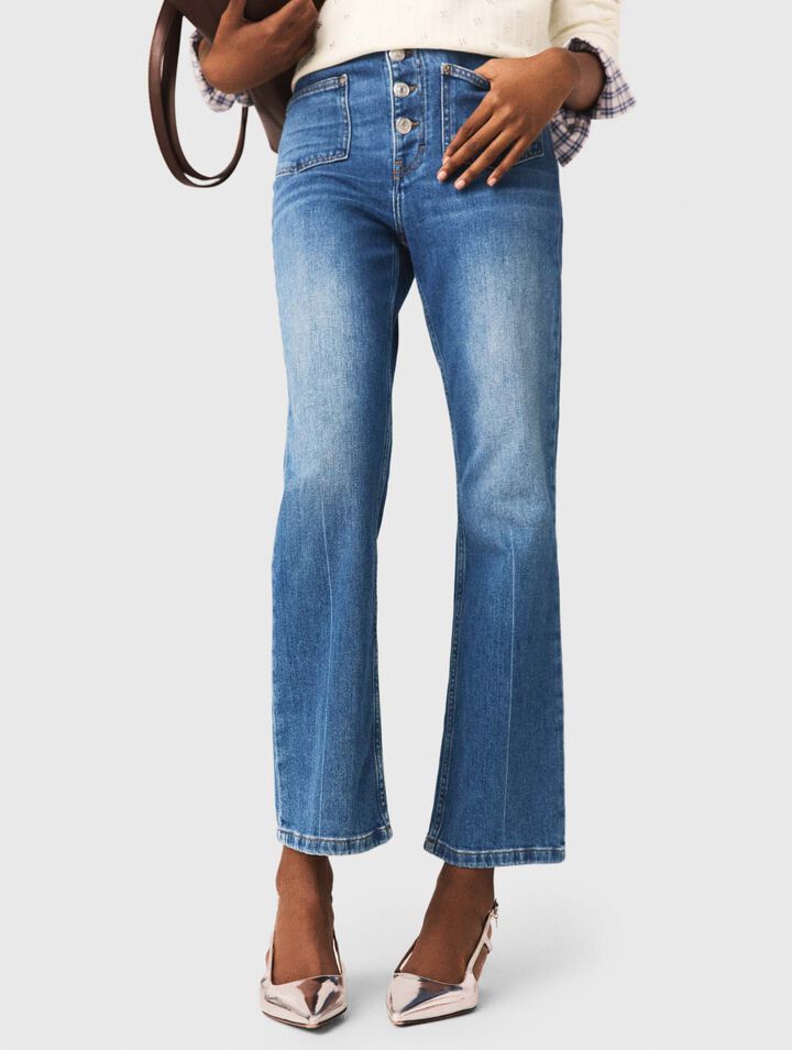 Jeanshose mit Taschen