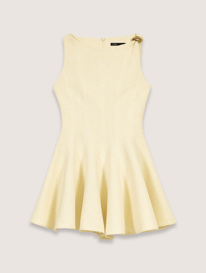 Kurzes Tweed-Kleid
