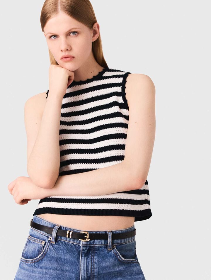 Denim-Bermudashorts
