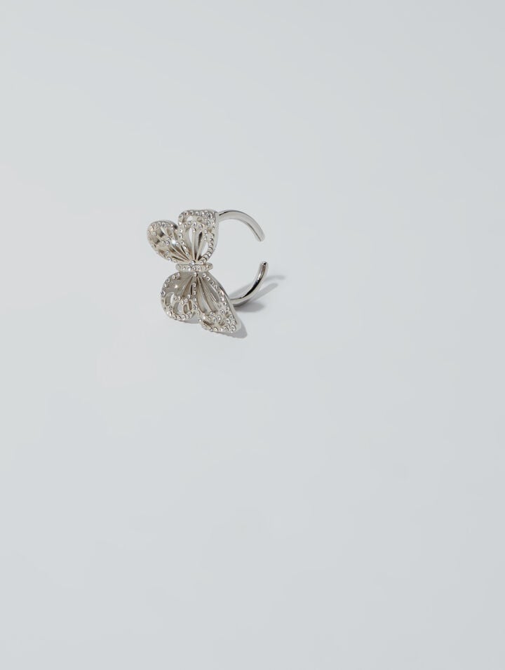 Schmetterlingsring mit Strass