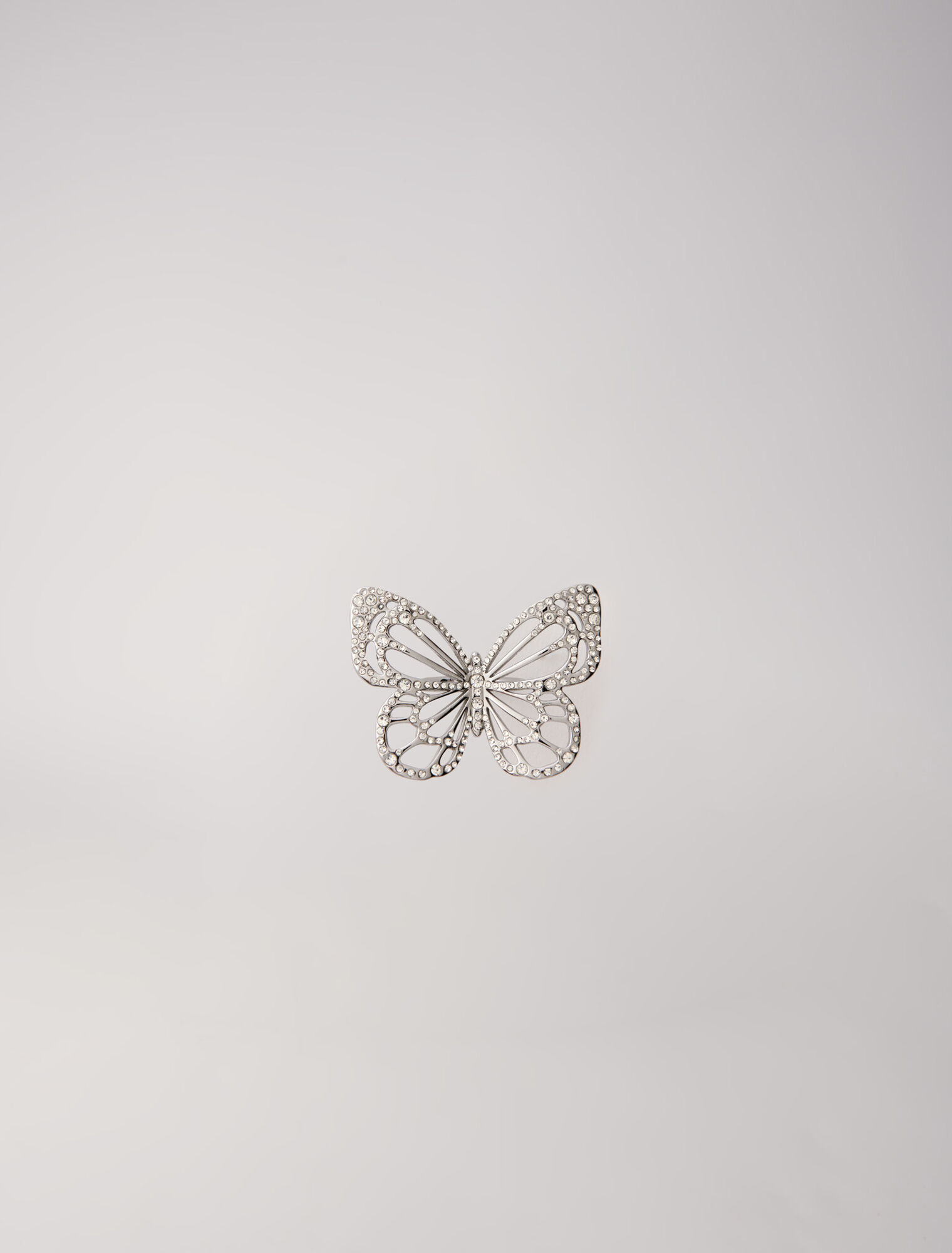 Schmetterlingsring mit Strass