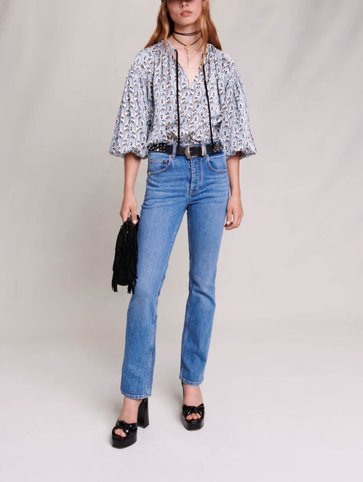 Gerade Jeans