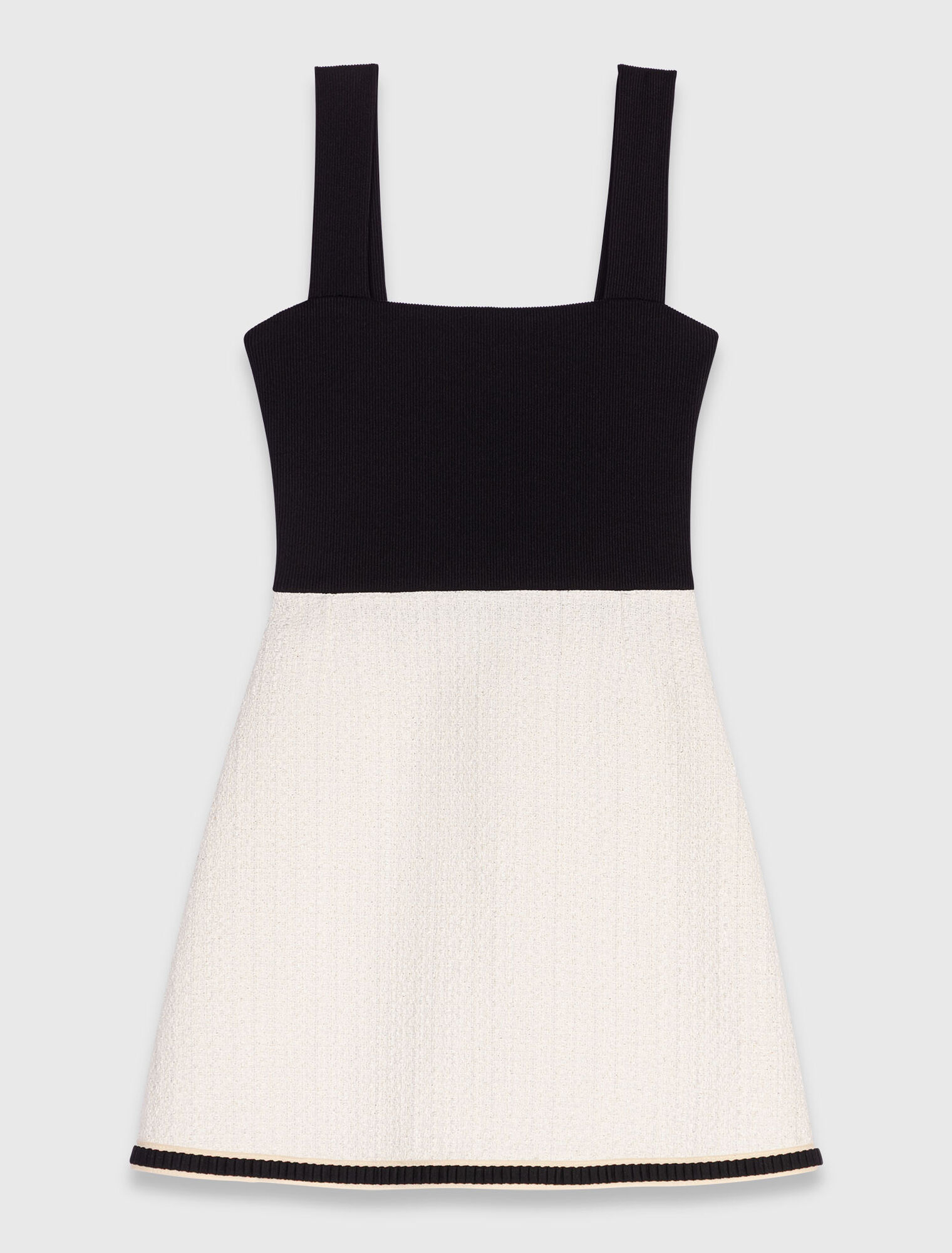 2-in-1-Kleid aus Tweed
