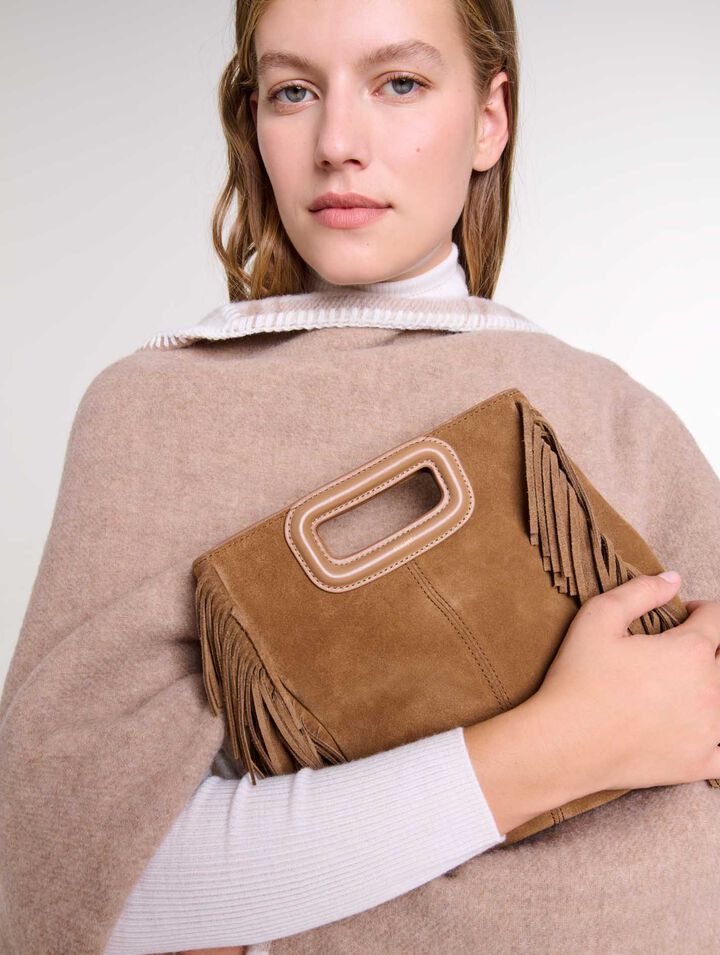 M-Tasche aus Wildleder