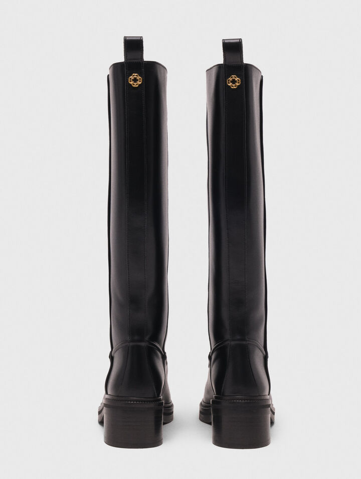 Lederstiefel