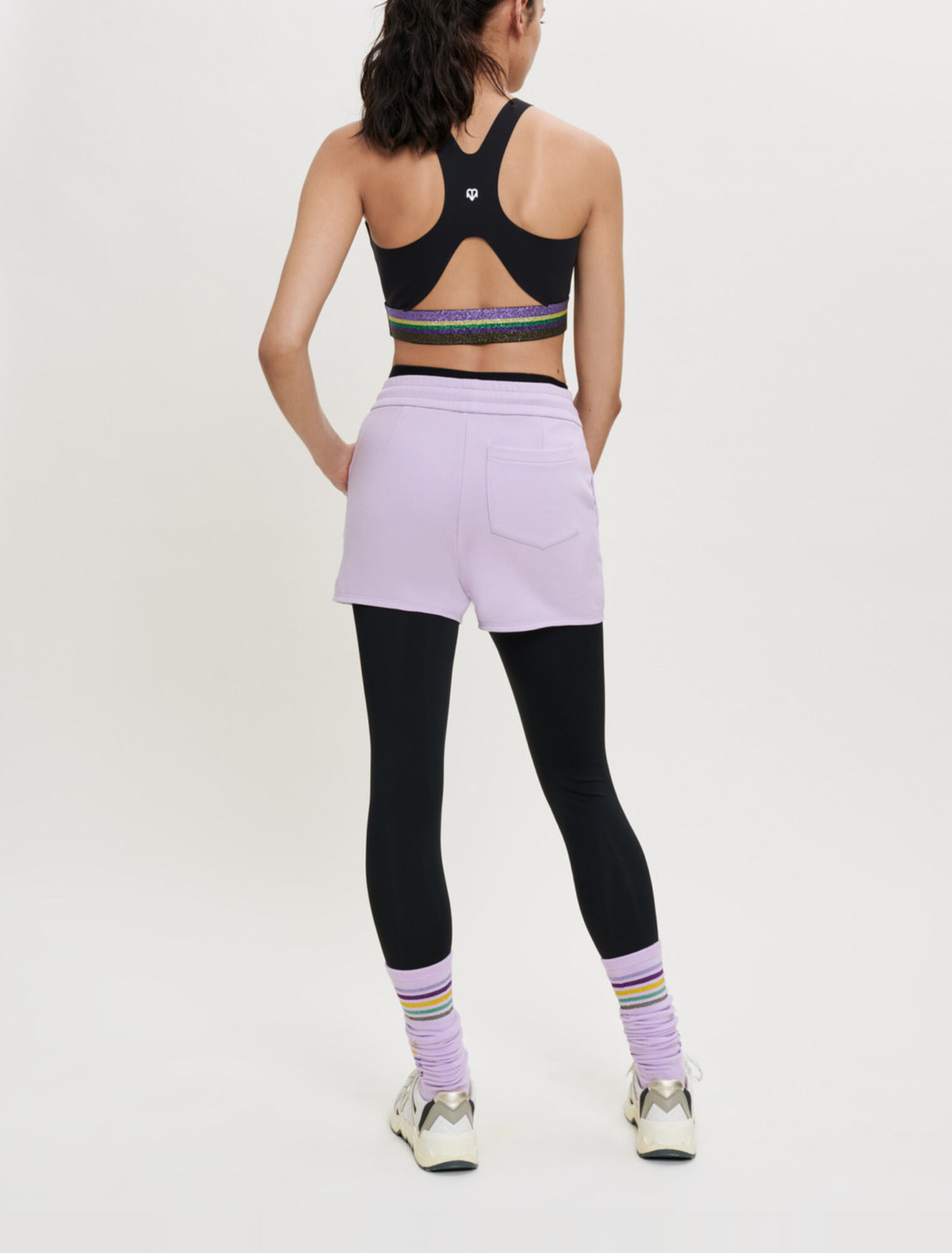 Sportshorts aus Molton