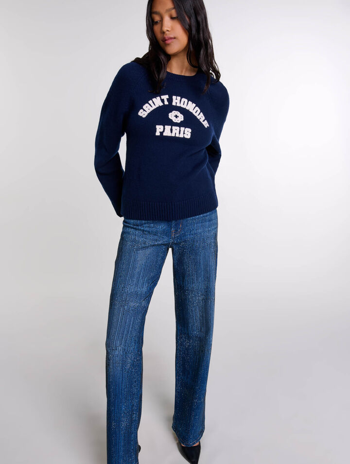 Jeans mit Strass