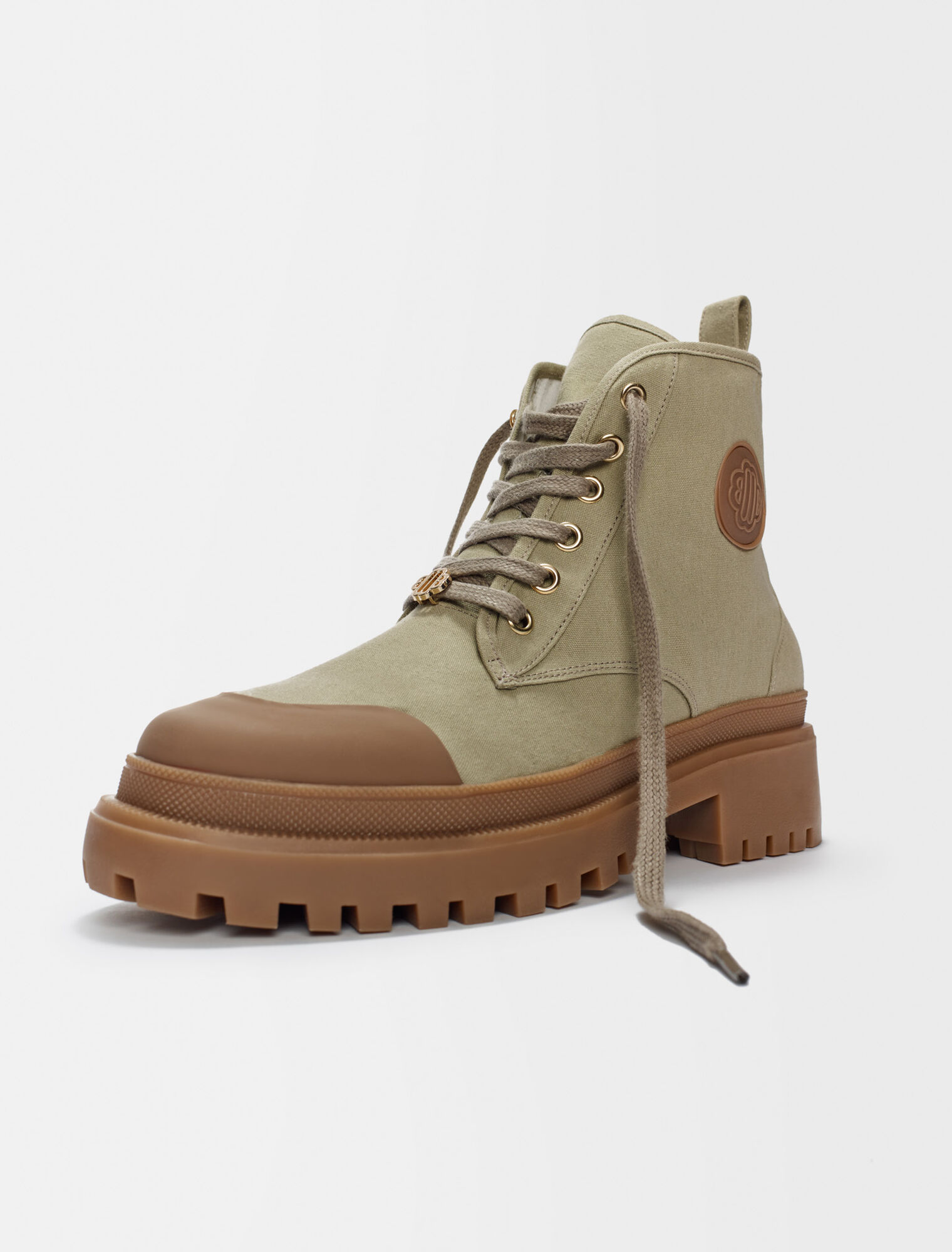 Stoffstiefel