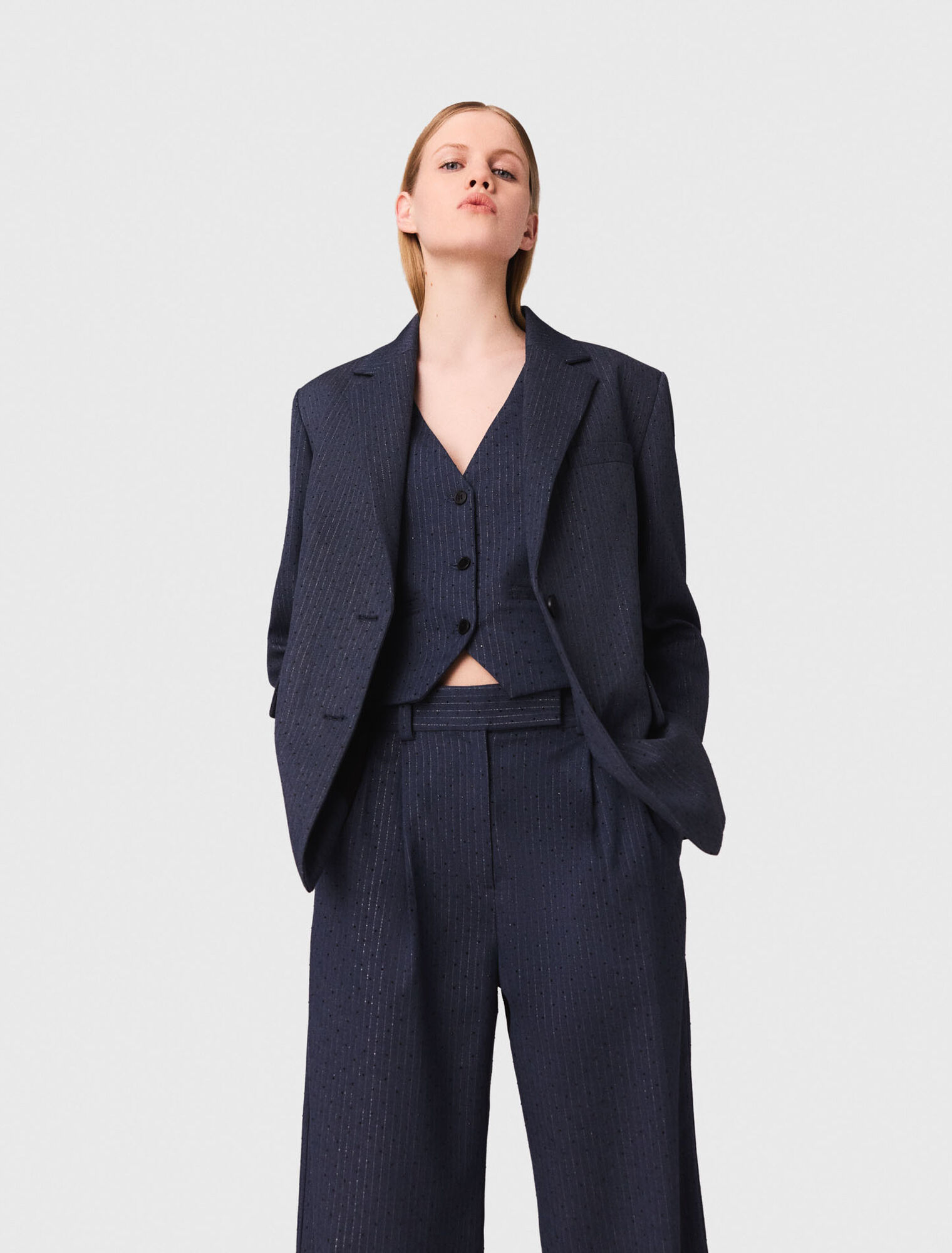 Blazer mit Strass