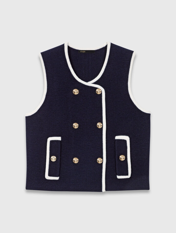 Zweireihiges Top