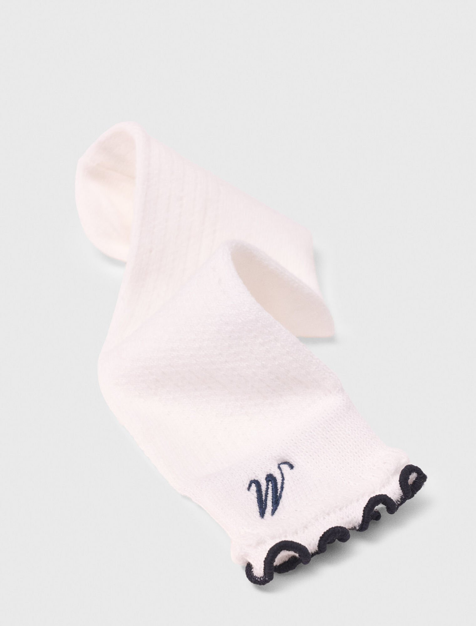 Pointelle-Socken aus Baumwolle