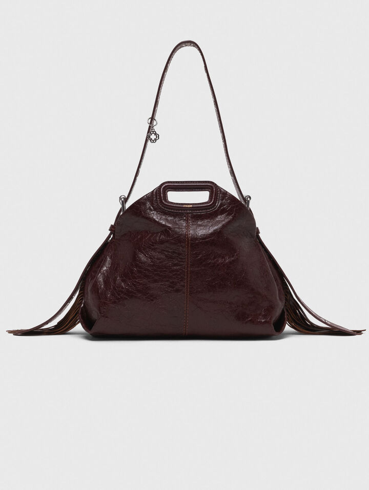 Tasche Miss M aus Craqulé-Leder