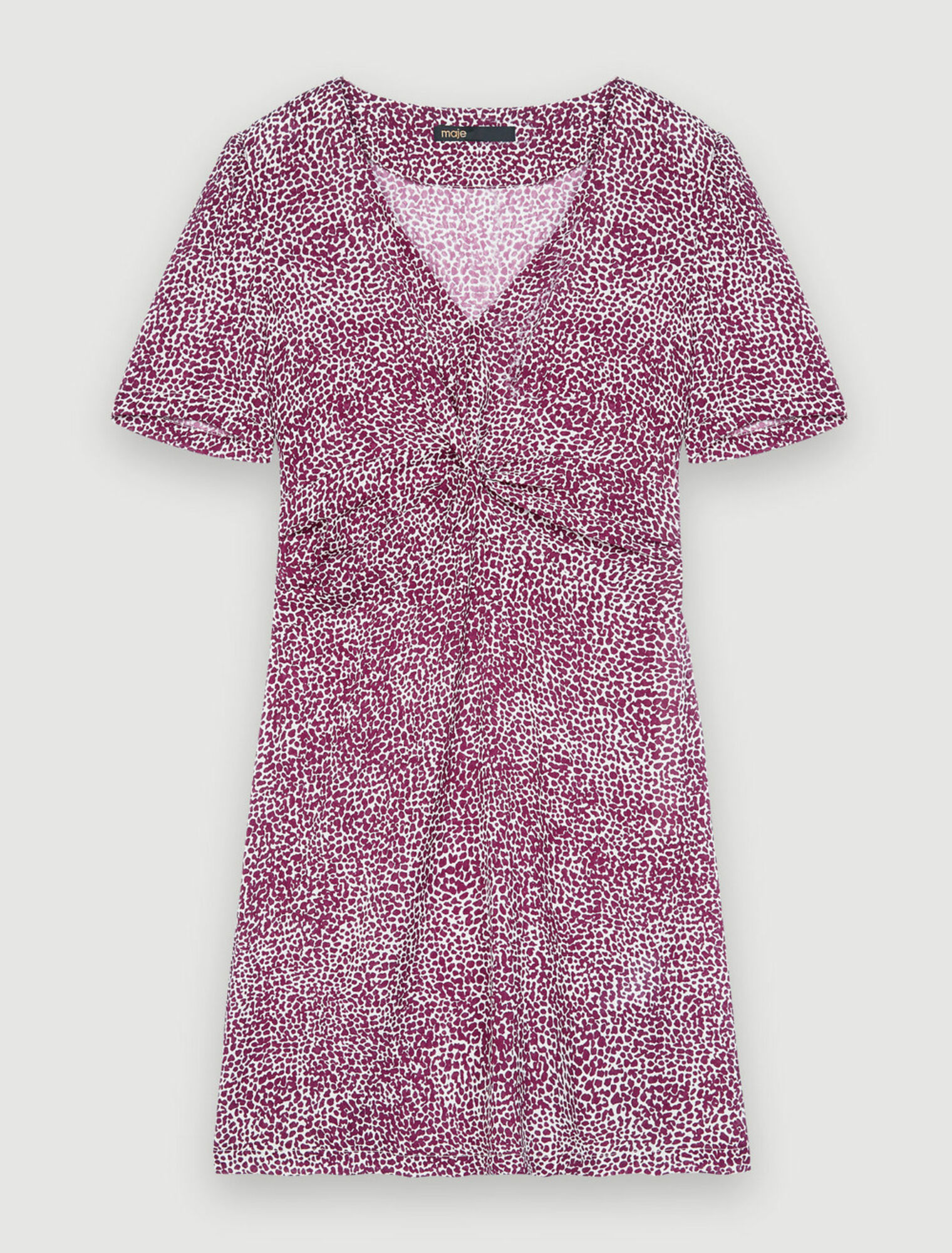 Kleid mit Leopardenmuster