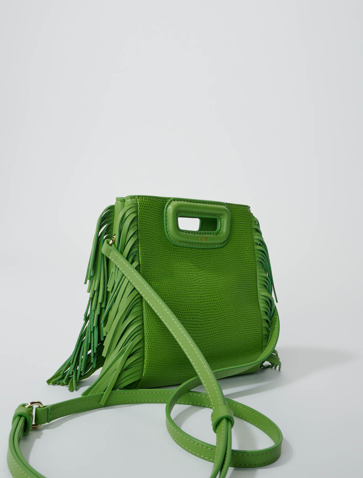 M Mini-Tasche aus Leder
