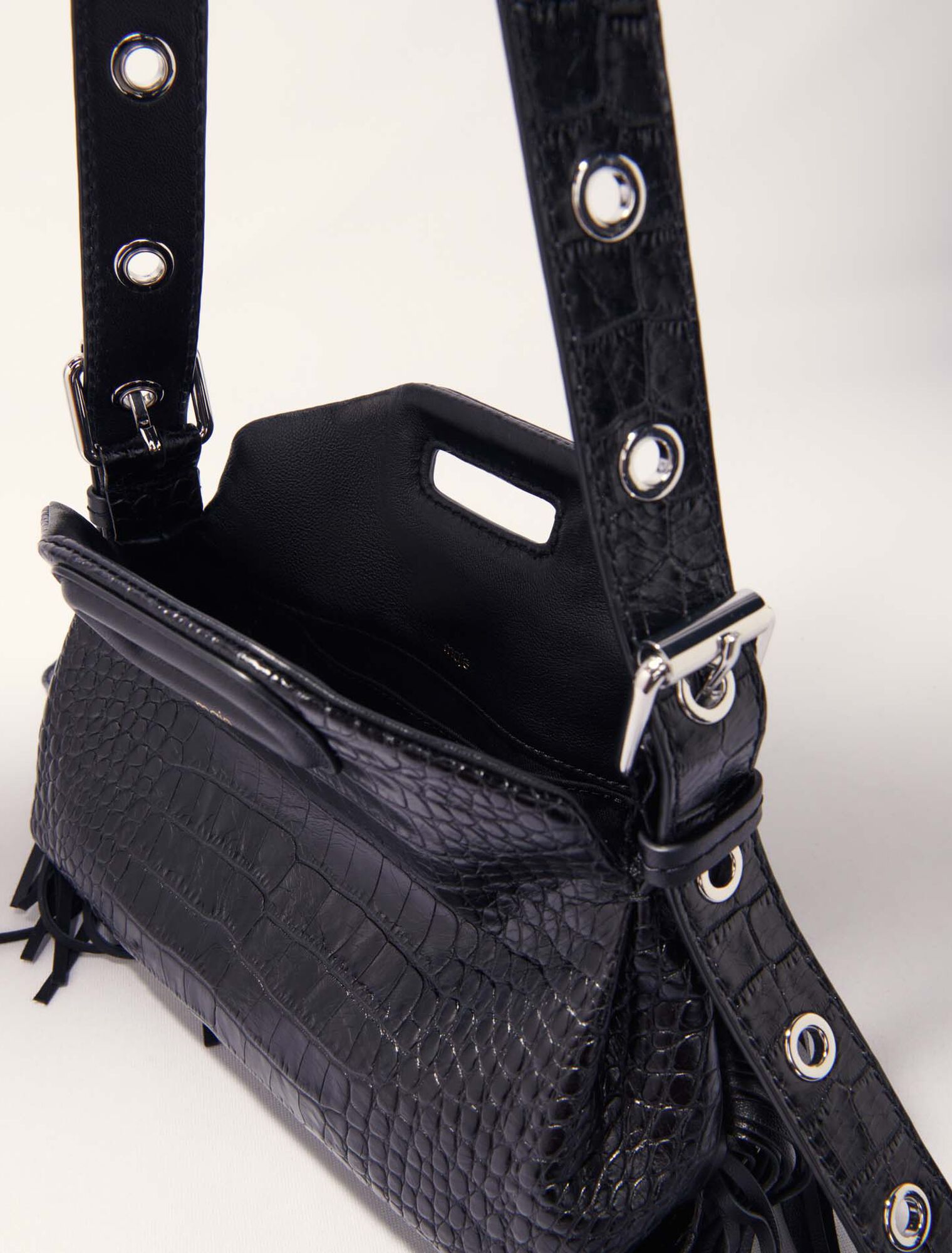Tasche Miss M Mini, geprägtes Leder