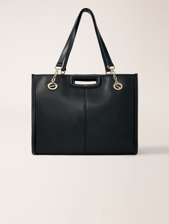 Ledertasche mit Fransen