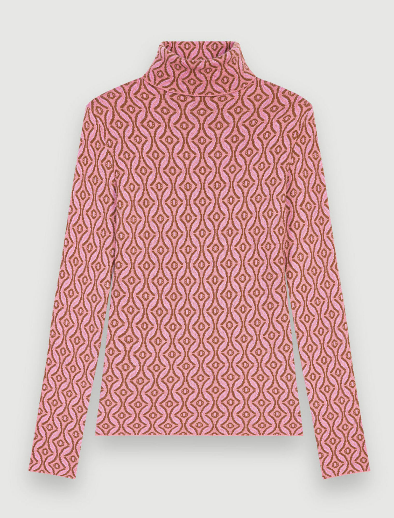 Pullover aus Clover-Jacquard