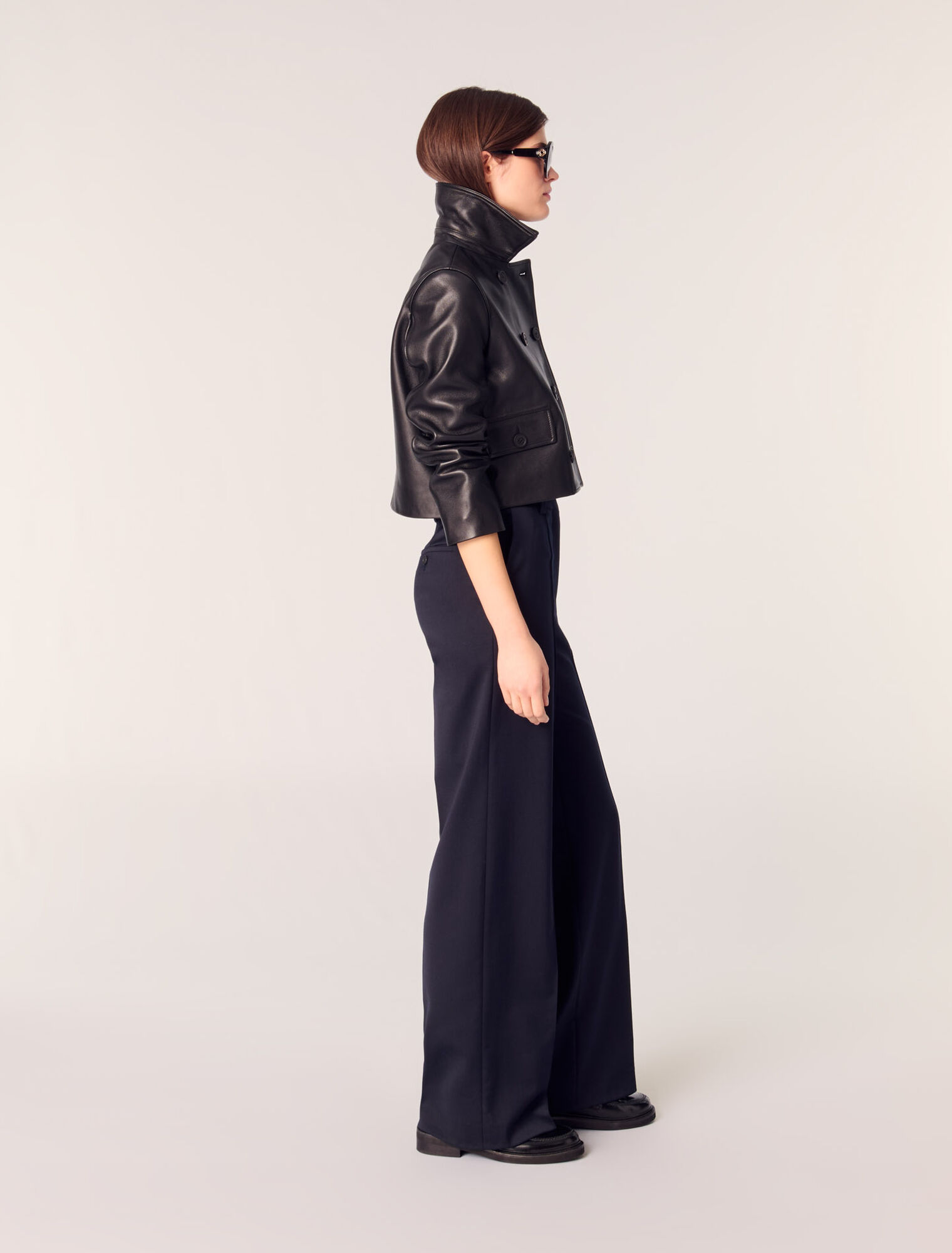 Kostümhose mit Falte