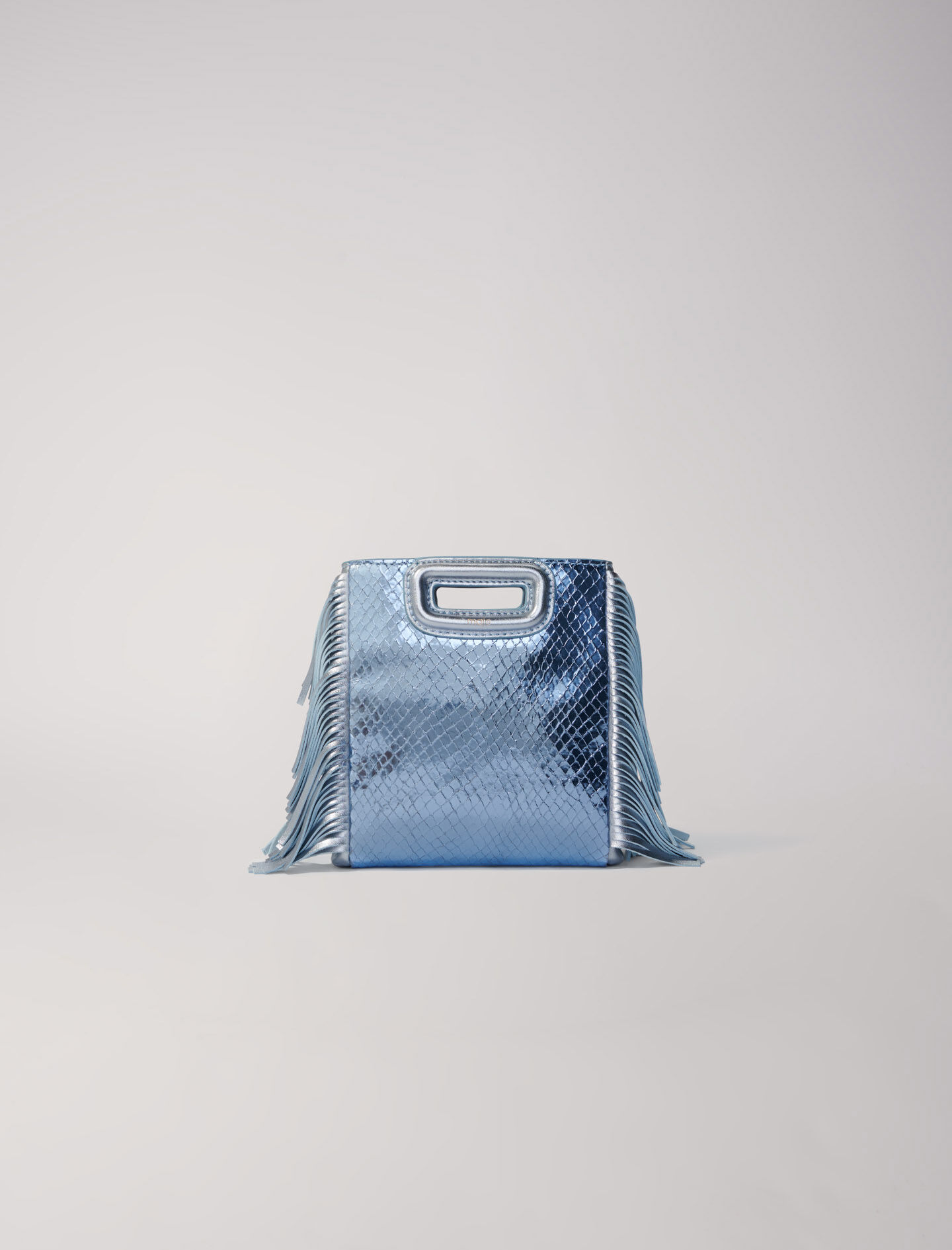 Mini M Tasche Metallic Pythonmuster