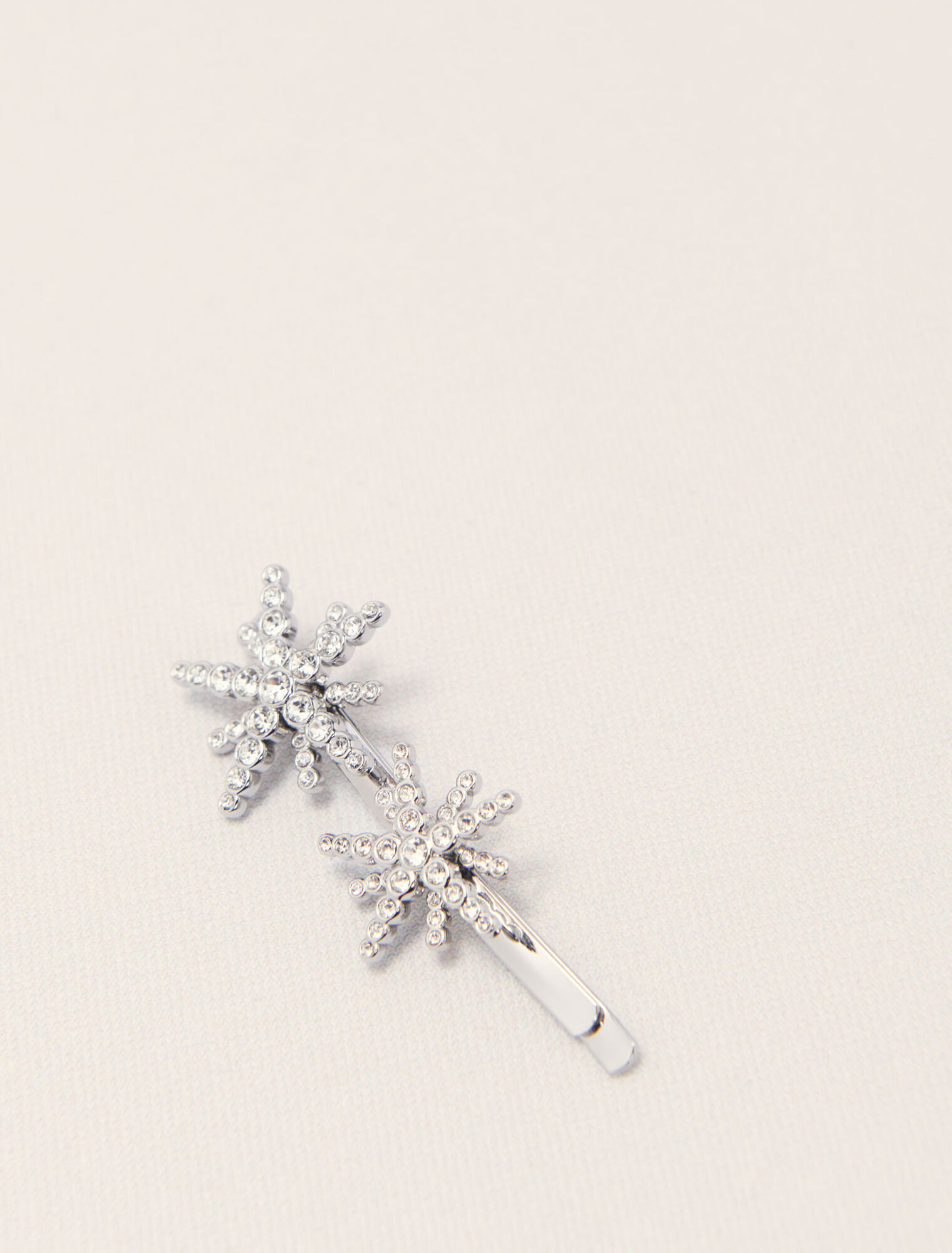 Haarspange mit Strass-Sternen