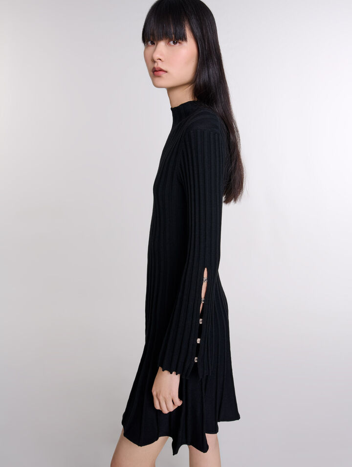 Kurzes Strickkleid