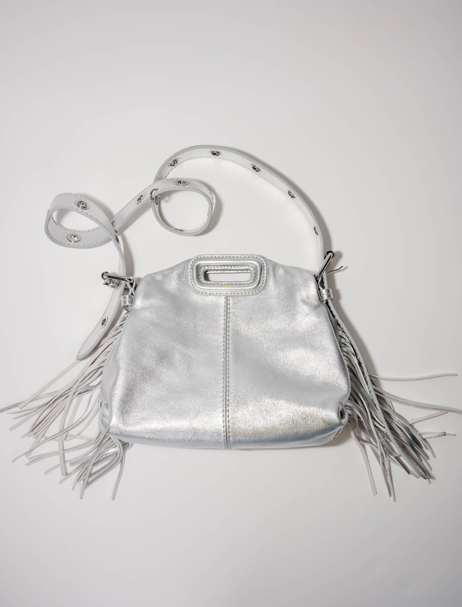 Tasche Miss M Mini, Metallic-Leder