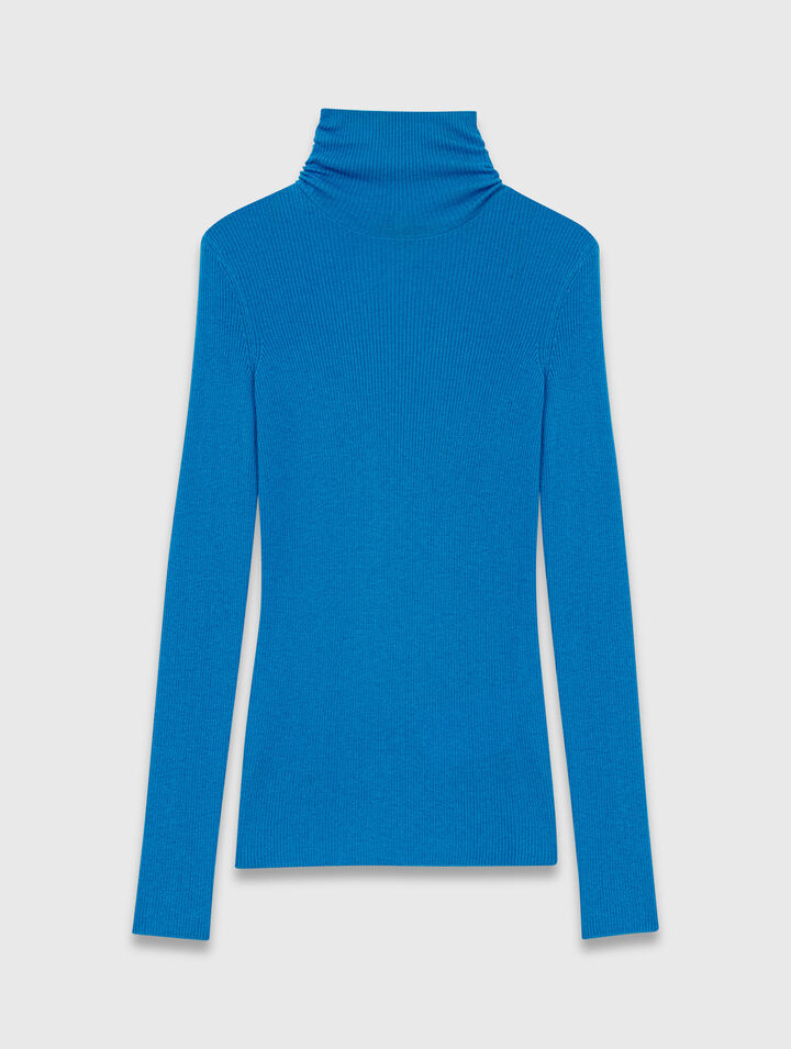 Second-Skin-Pullover mit Rollkragen