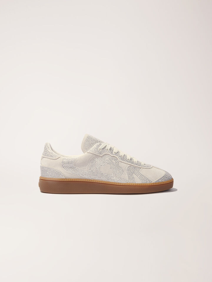 Lässige Turnschuhe mit Strass
