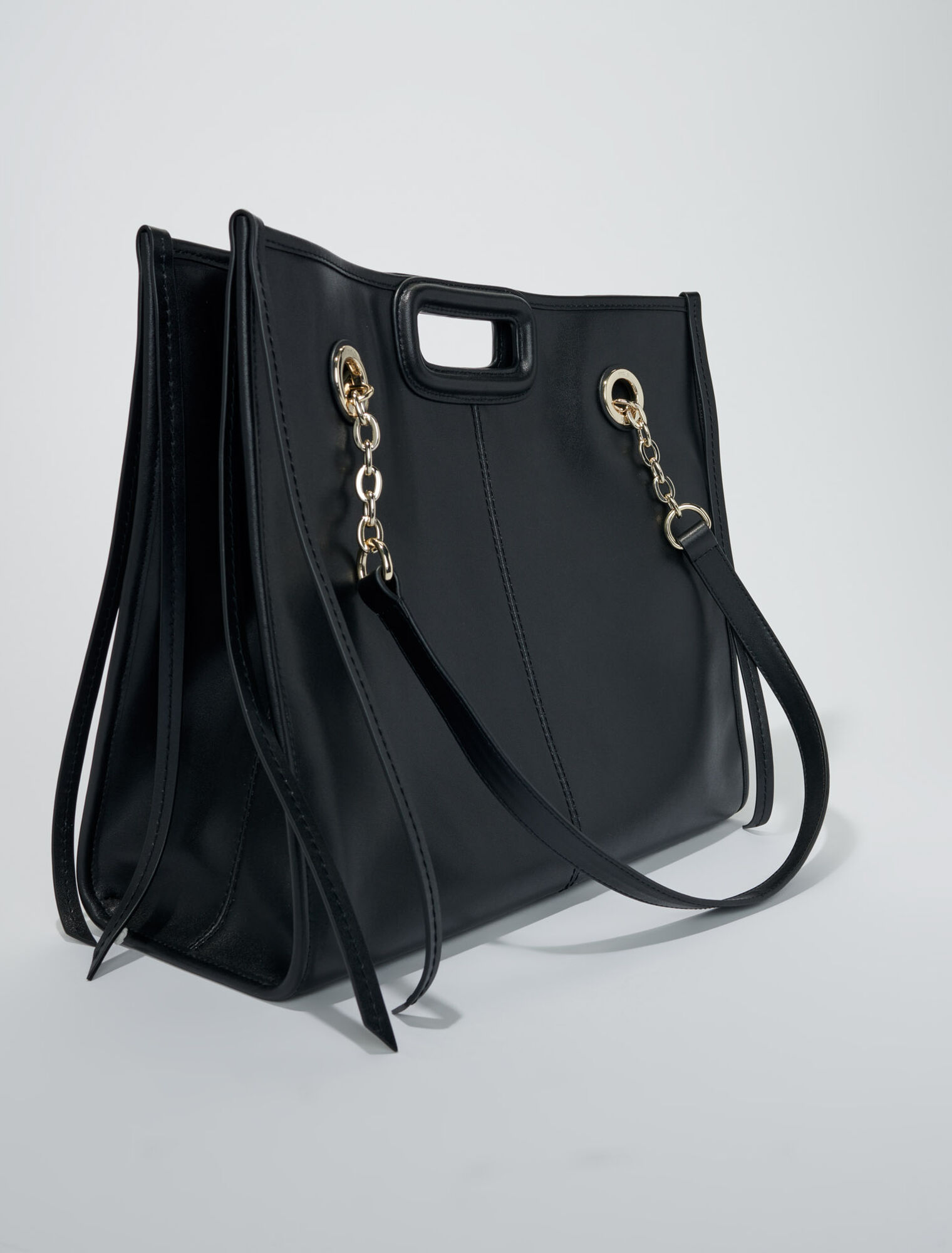 Ledertasche mit Fransen