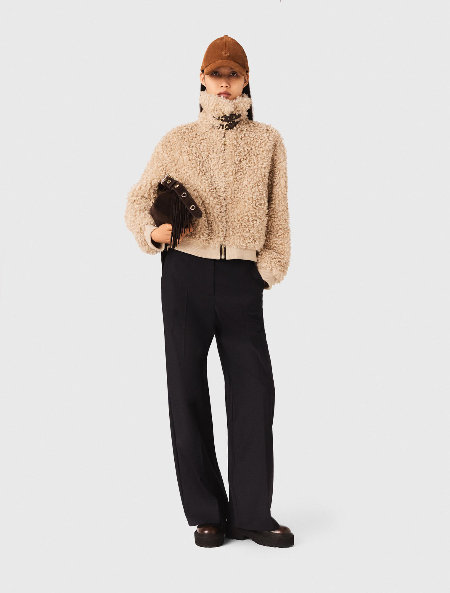 Kurzer Blouson aus Bouclé