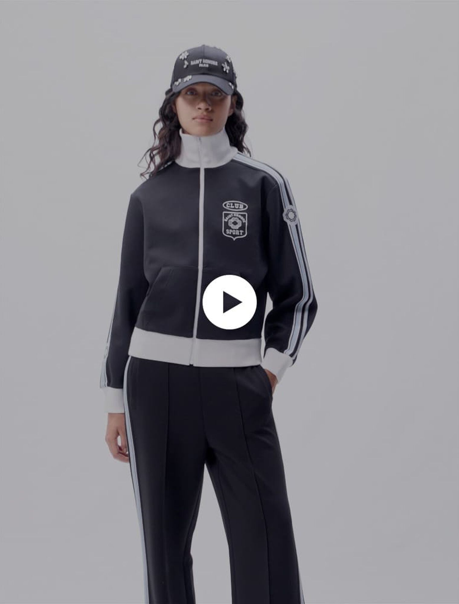 Bestickte Casual-Jacke