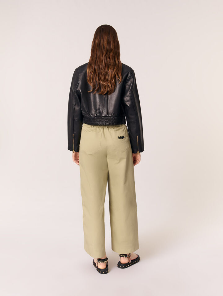 Lederblouson