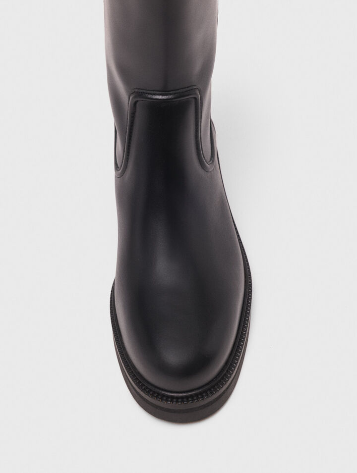 Lederstiefel