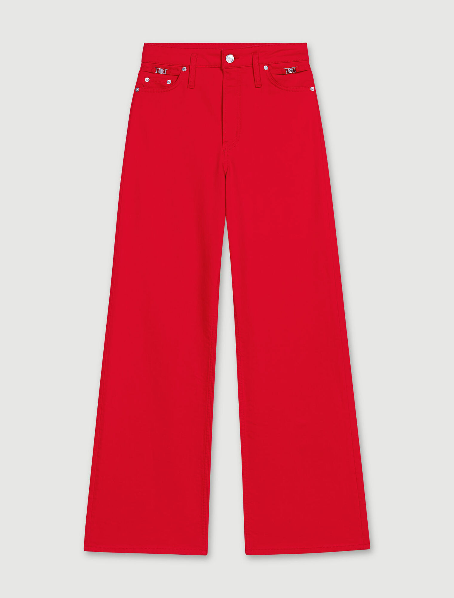 Weite Denim-Jeans