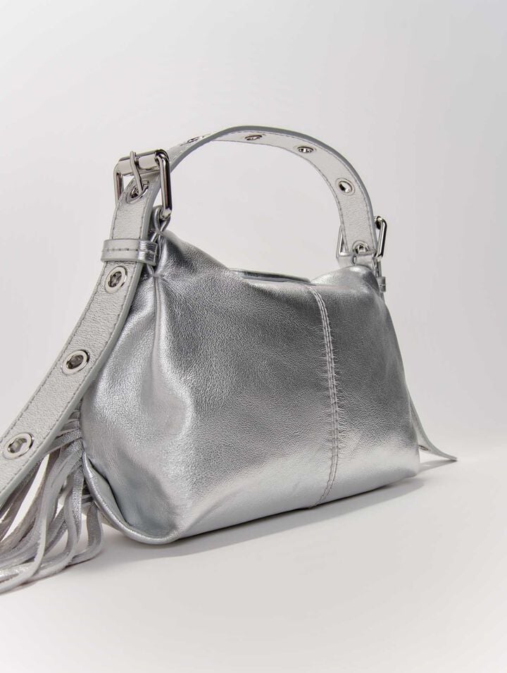 Tasche Miss M Mini, Metallic-Leder