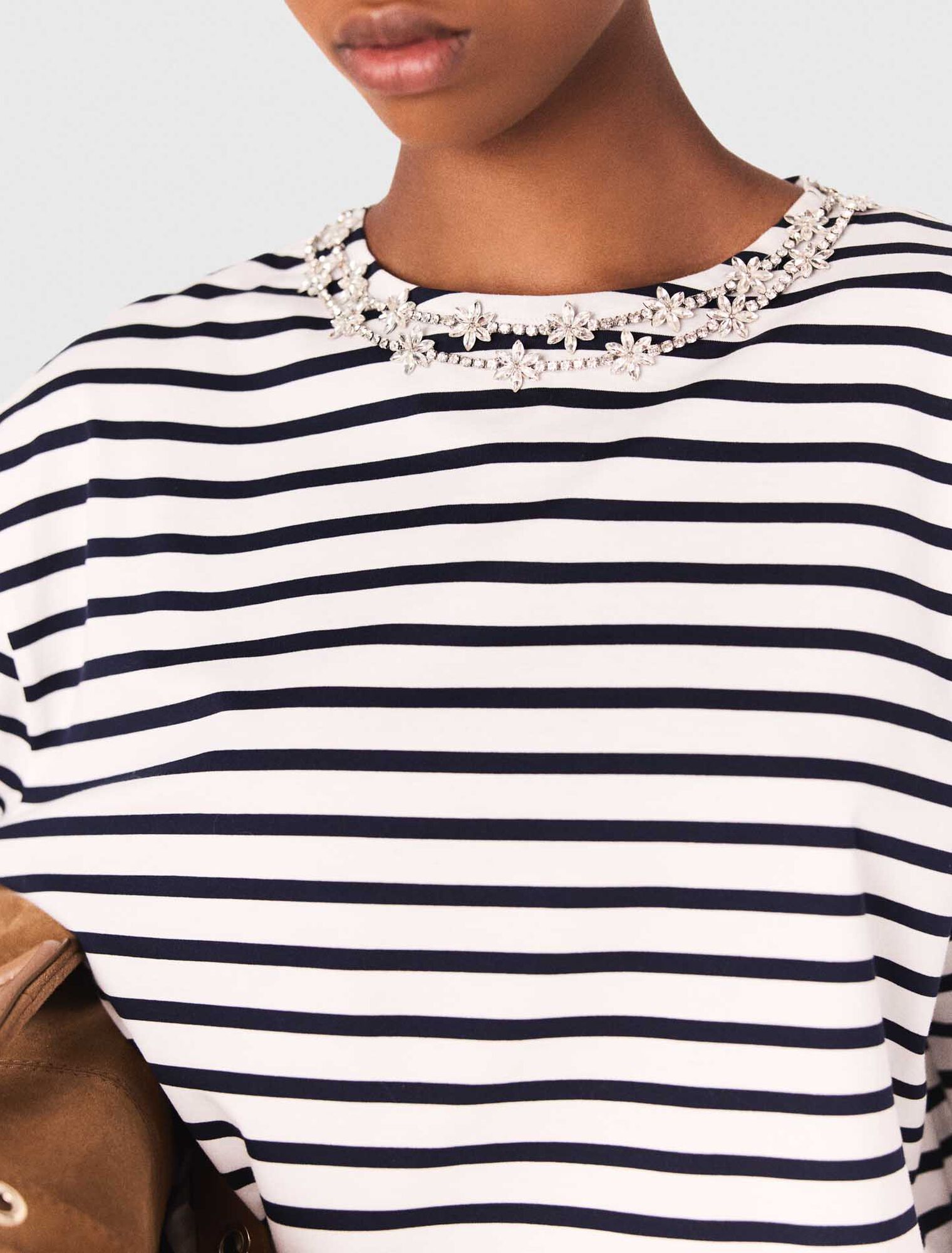Langarm-T-Shirt mit Streifen