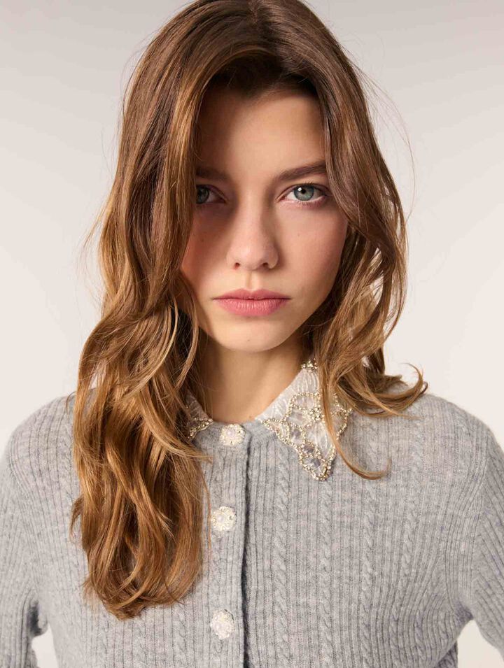 Cardigan mit abnehmbarem