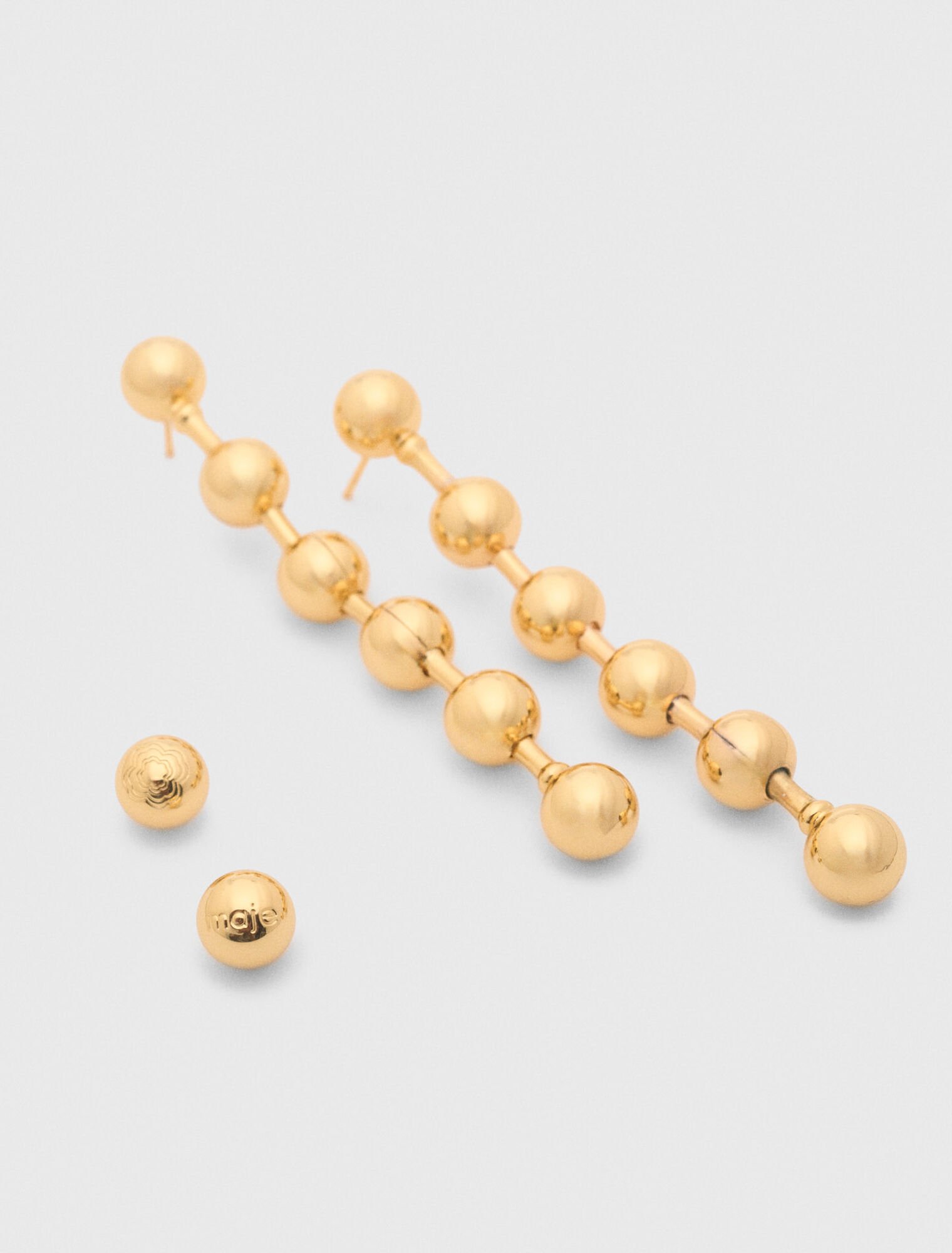 Creolen mit Kugeln