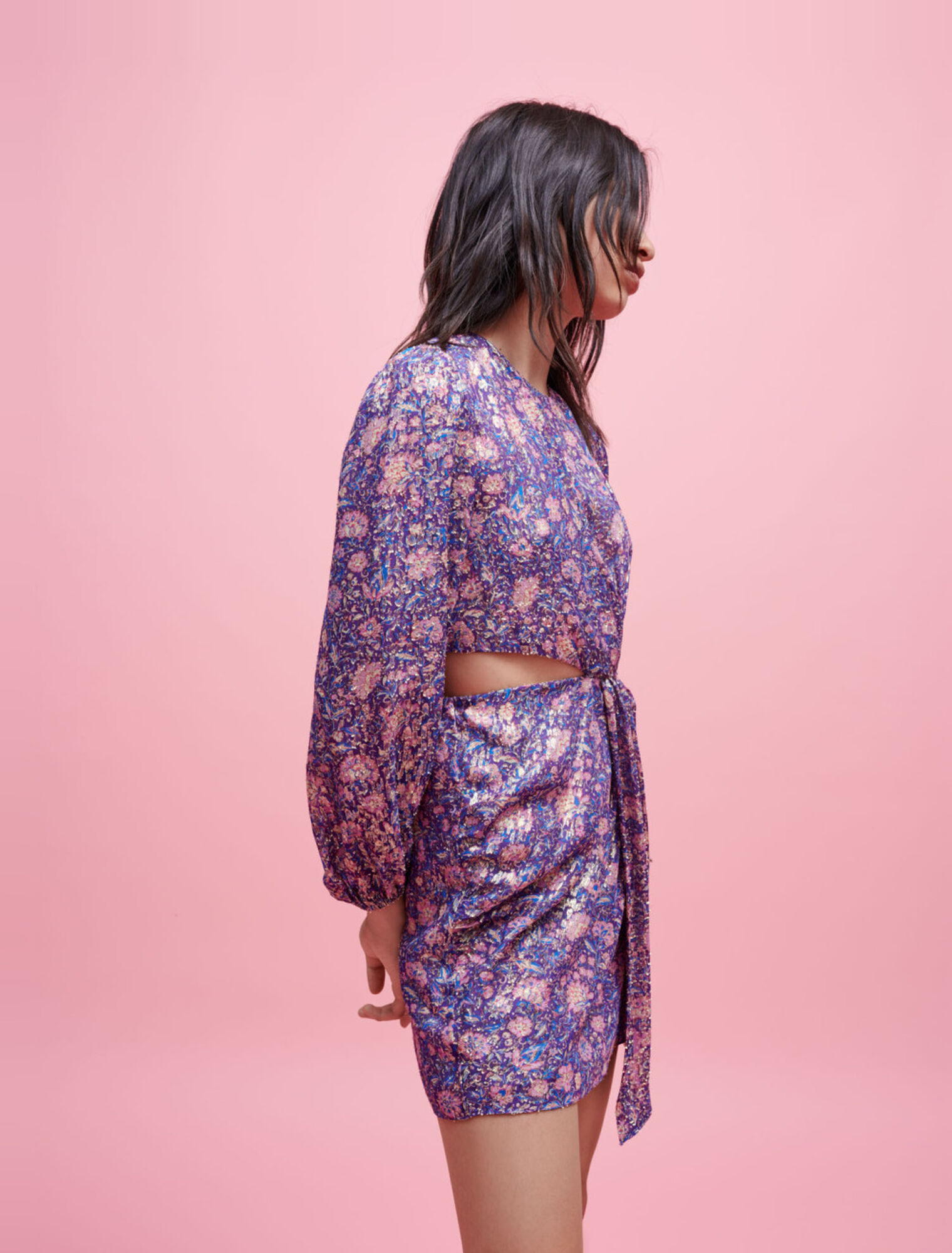 Bedrucktes Viskosekleid