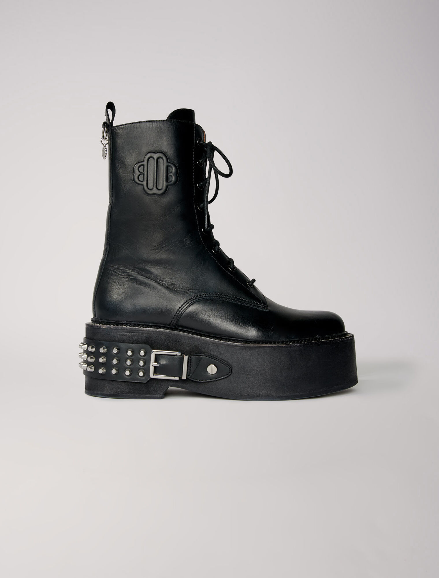 Ranger-Stiefeletten mit Punkdetails