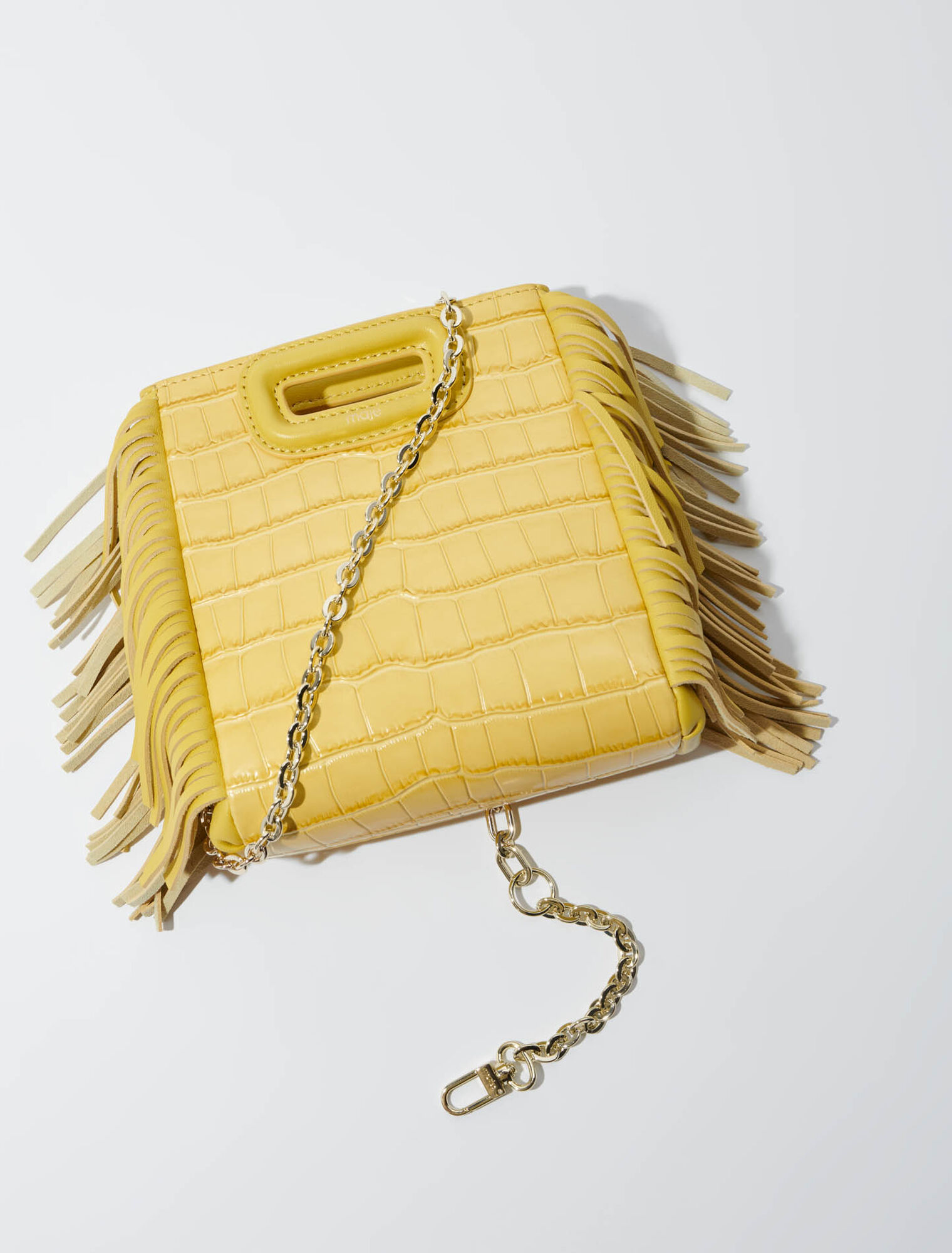 M Mini-Tasche aus Krokodilleder
