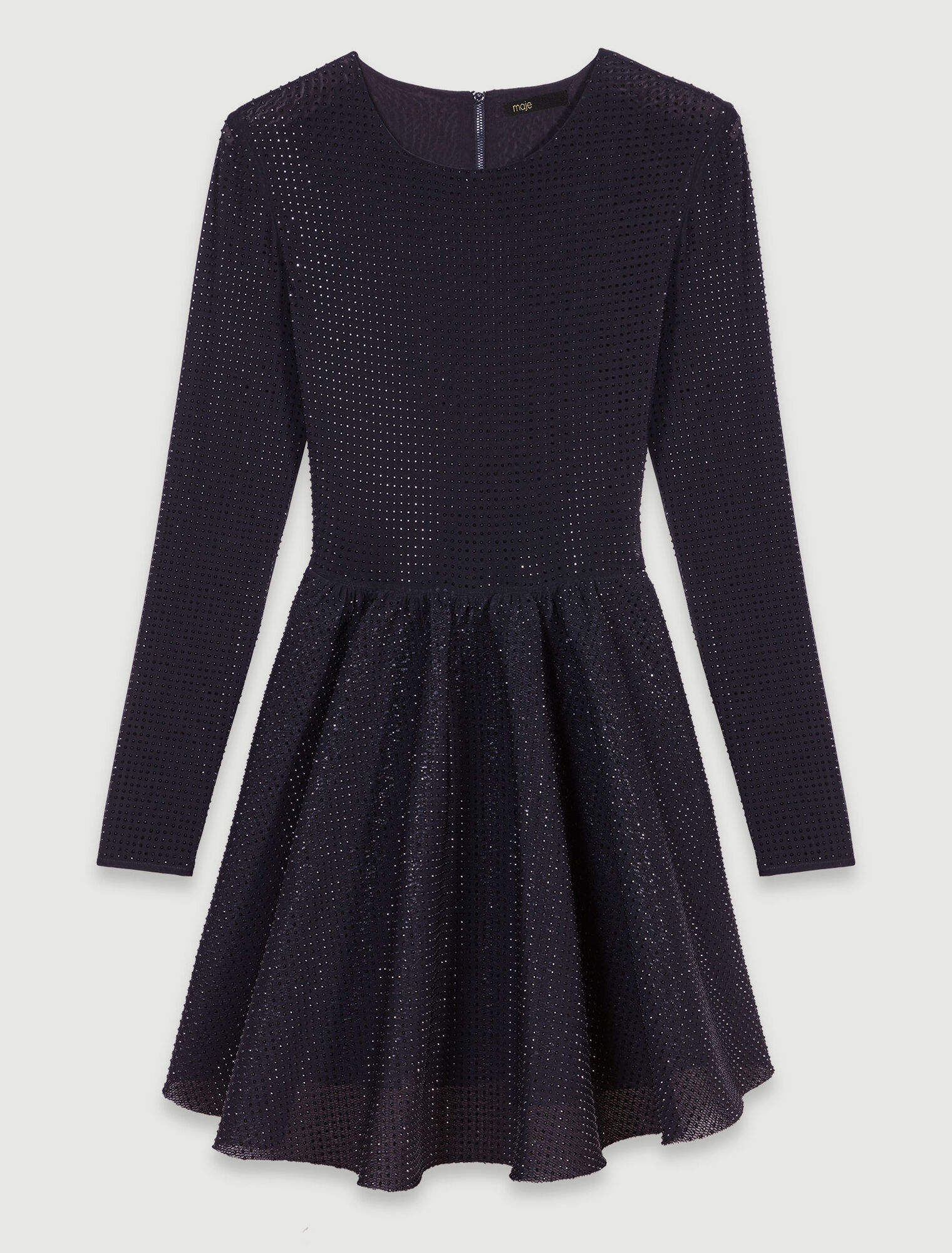 Kurzes Strass-Kleid