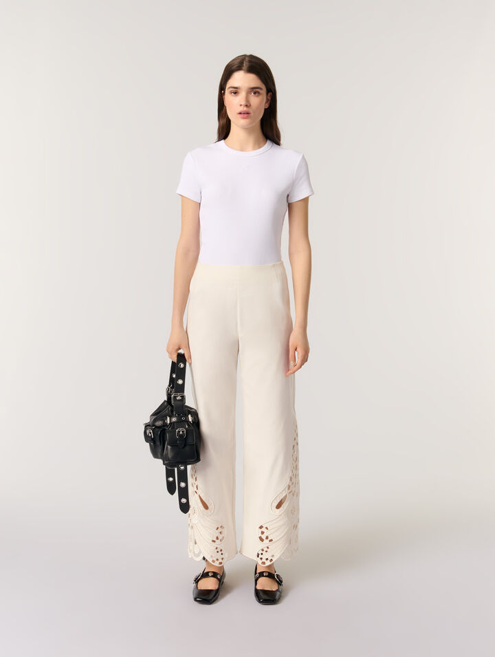 Bestickte Hose